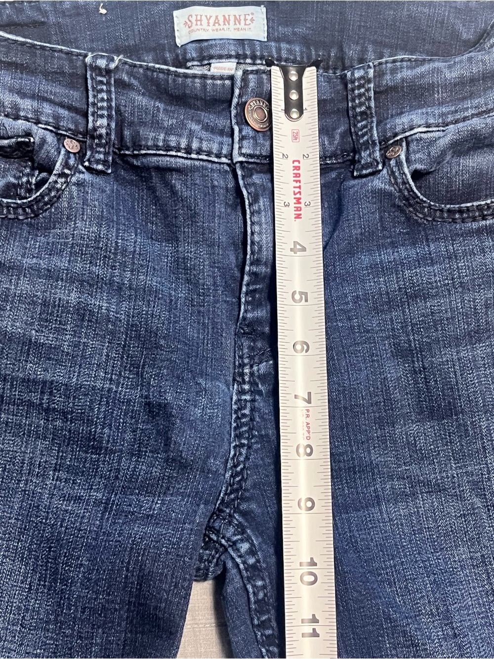 2 Pair Shyanne Women’s Bootcut Jeans 28x34 Reg Dark Wash Stretch Western Denim - Picture 14 of 16